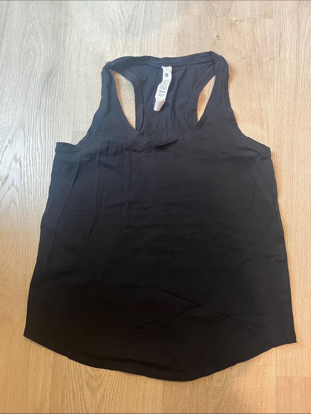 lululemon athletica Black Racerback Tank